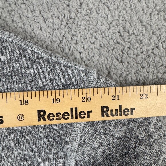 The North Face Sweater Mens XXL 1/4 Zip Pullover Gray Fleece Lined High Neck - Picture 11 of 15